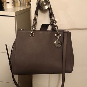 Michael Kors Cynthia Saffiano Leather Satchel